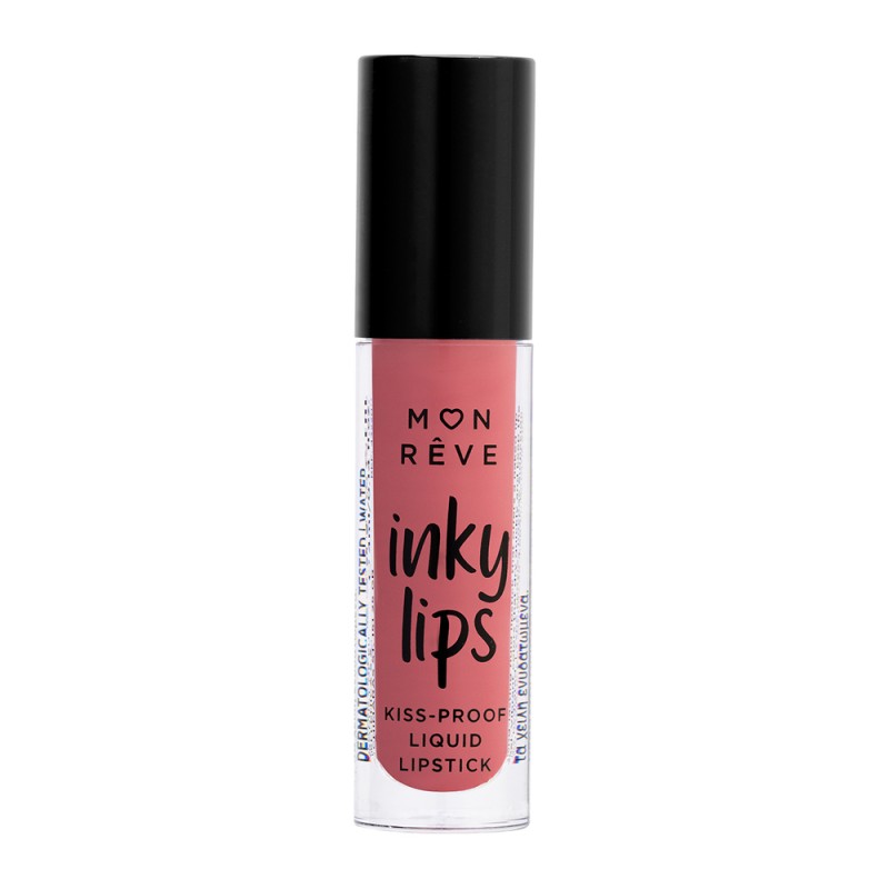Mon Reve Inky Lips - Εξαιρετικά Σταθερό Υγρό Ματ Κραγιόν 4ml #02