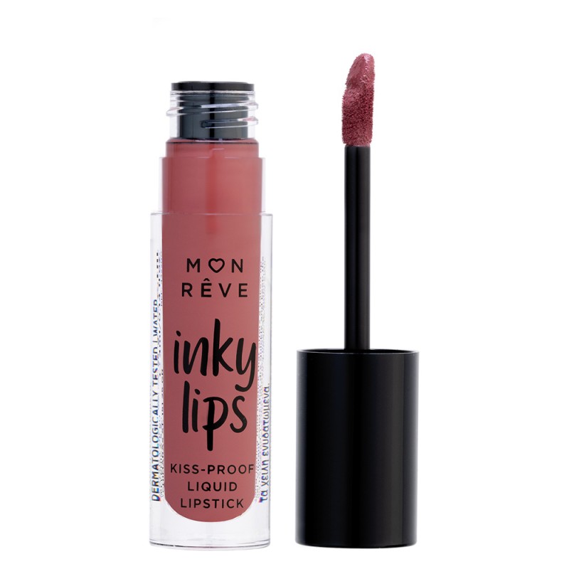 Mon Reve Inky Lips - Εξαιρετικά Σταθερό Υγρό Ματ Κραγιόν 4ml #03