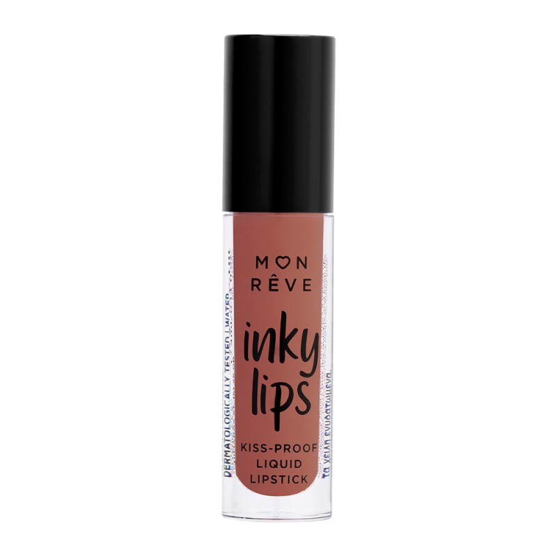 Mon Reve Inky Lips - Εξαιρετικά Σταθερό Υγρό Ματ Κραγιόν 4ml #04