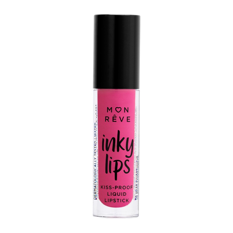 Mon Reve Inky Lips - Εξαιρετικά Σταθερό Υγρό Ματ Κραγιόν 4ml #06