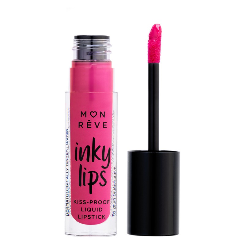 Mon Reve Inky Lips - Εξαιρετικά Σταθερό Υγρό Ματ Κραγιόν 4ml #06