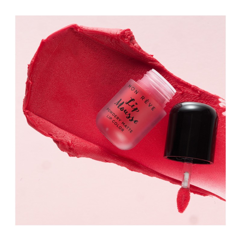 Mon Reve Lip Mousse - Ανάλαφρο Ματ Κραγιόν με Υφή Πούδρας 4gr #02 BALI