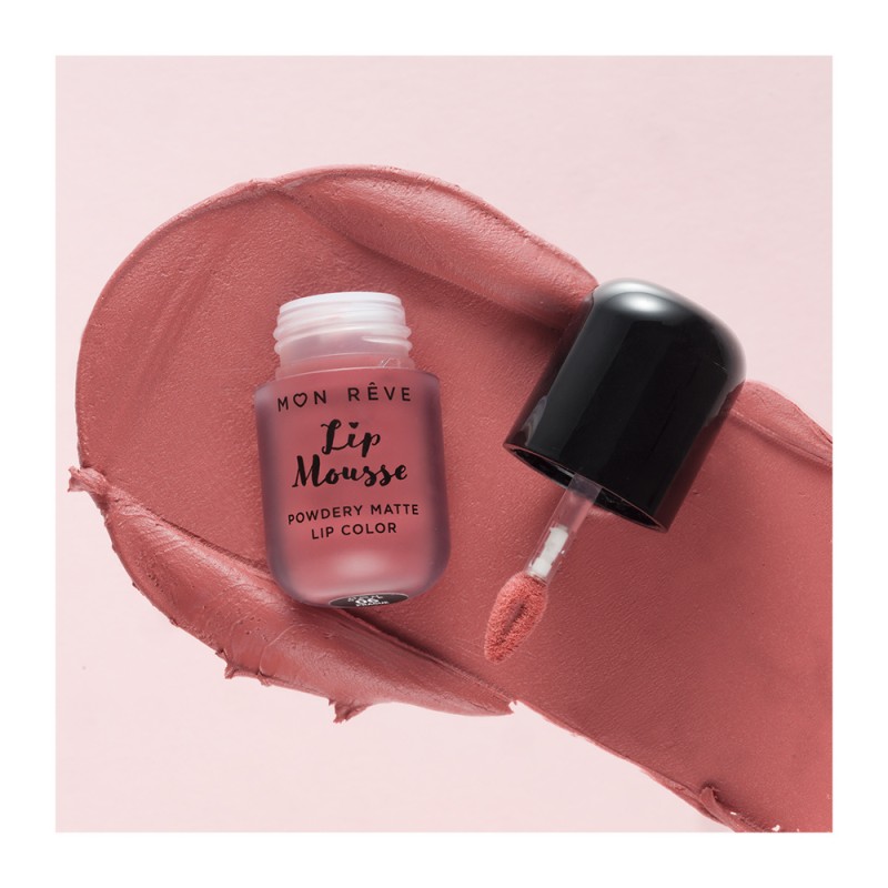Mon Reve Lip Mousse - Ανάλαφρο Ματ Κραγιόν με Υφή Πούδρας 4gr #06 PRAGUE