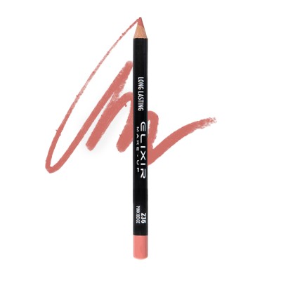 Elixir Ξύλινο Αδιάβροχο Μολύβι χειλιών – #236 (Pink Beige)