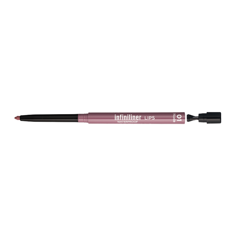 Mon Reve Infiniliner Gel Lip Pencil - Αδιάβροχο Μηχανικό Μολύβι Χειλιών 1.2gr – #01 Nude