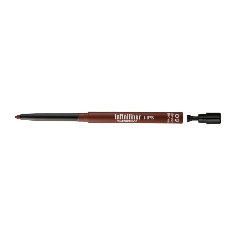 Mon Reve Infiniliner Gel Lip Pencil - Αδιάβροχο Μηχανικό Μολύβι Χειλιών 1.2gr – #09 Sweet Brown