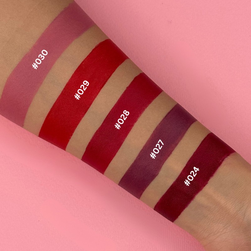 ELIXIR Matte Me Up Kissproof Lipstick 3g #024 (BARN RED)