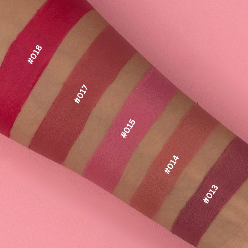 ELIXIR Matte Me Up Kissproof Lipstick 3g #018 (LAVA RED)