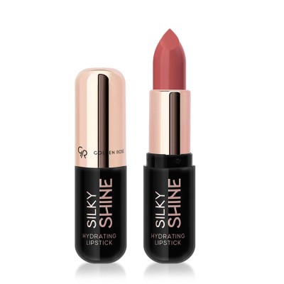 Golden Rose Silky Shine Hydrating Lipstick 4.2g - Ενυδατικό Κραγιόν για Μεταξένια Λάμψη #211