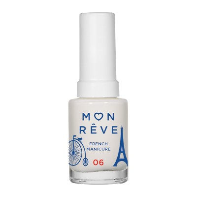 Mon Reve French Manicure - Βερνίκι Νυχιών για Γαλλικό Μανικιούρ 13ml– #SHEER 06 WHITE