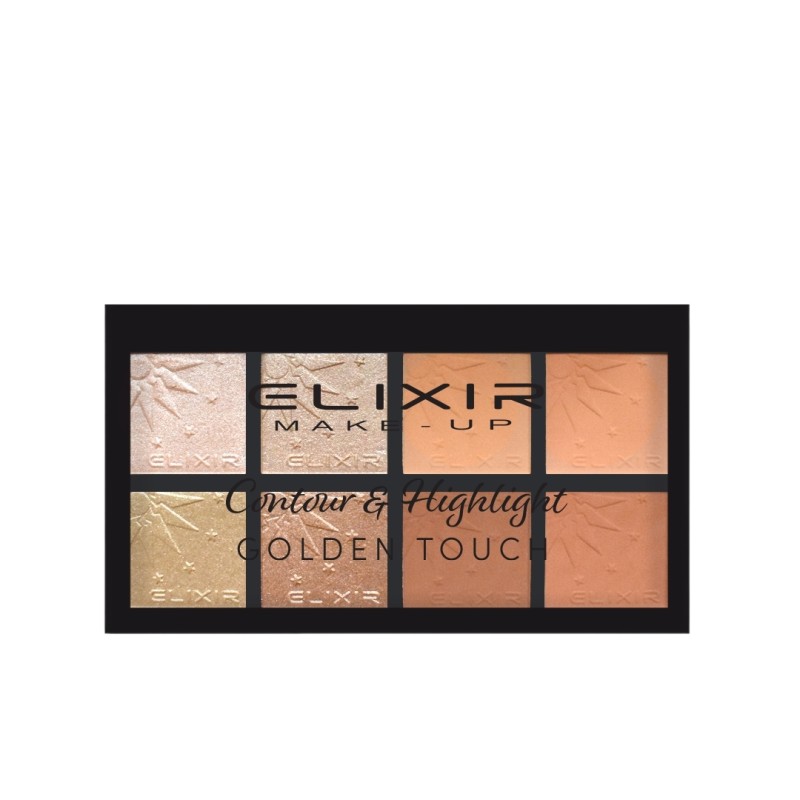 Elixir Παλέτα Contour & Highlight GOLDEN TOUCH #844B