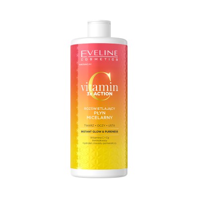 EVELINE Vitamin C 3xAction Brilliant Micellar Fluid 500ml