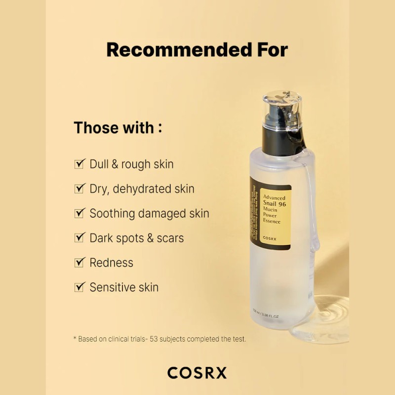 COSRX Advanced Snail 96 Mucin Power Essence 100ml - Ορός Ανάπλασης & Ενυδάτωσης