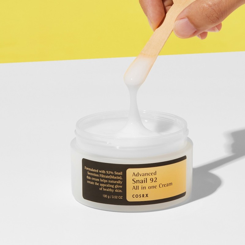 COSRX Advanced Snail 92 All in one Cream 100ml - Κρέμα Ανάπλασης με Βλέννα Σαλιγκαριού