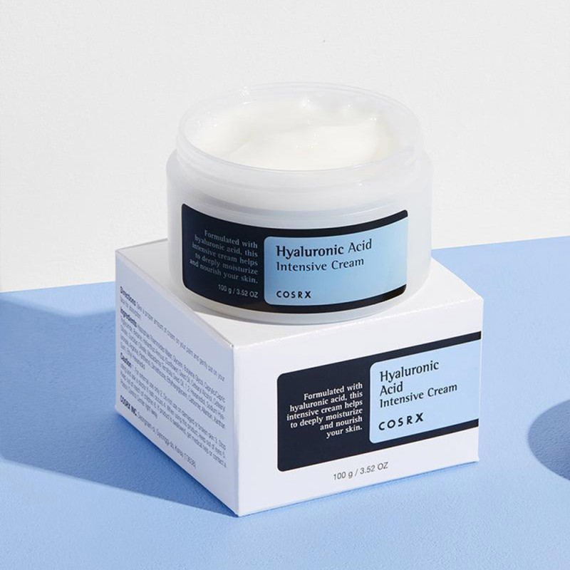 COSRX Hyaluronic Acid Intensive Cream 100g – Κρέμα Προσώπου με Υαλουρονικό Οξύ για Βαθιά Ενυδάτωση, Ξηρότητα & Λεπτές Γραμμές