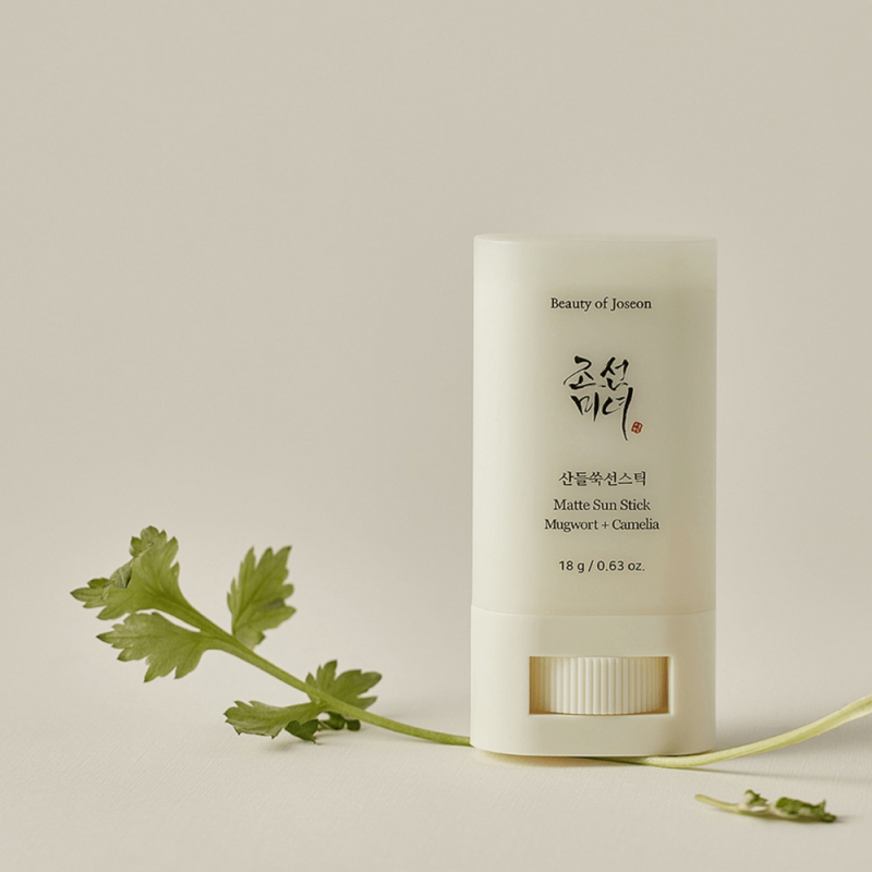 Beauty of Joseon Matte Sun Stick Mugwort + Camelia SPF50+ PA++++ 18g – Αντηλιακό Στικ Προσώπου για Ματ Τελείωμα, Λιπαρότητα & Προστασία UV