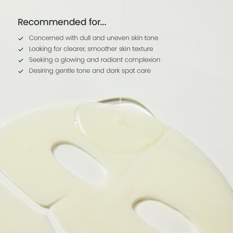 Biodance Radiant Vita Niacinamide Real Deep Mask 1τμχ – Μάσκα Προσώπου Υδρογέλης για Λάμψη, Σκούρες Κηλίδες & Ενυδάτωση