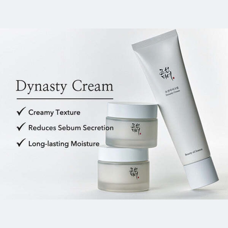 Beauty of Joseon Dynasty Cream 100ml - Ενυδατική Κρέμα Προσώπου με Νιασιναμίδη & Ginseng (Για Ακνεϊκές / Ξηρές Επιδερμίδες)