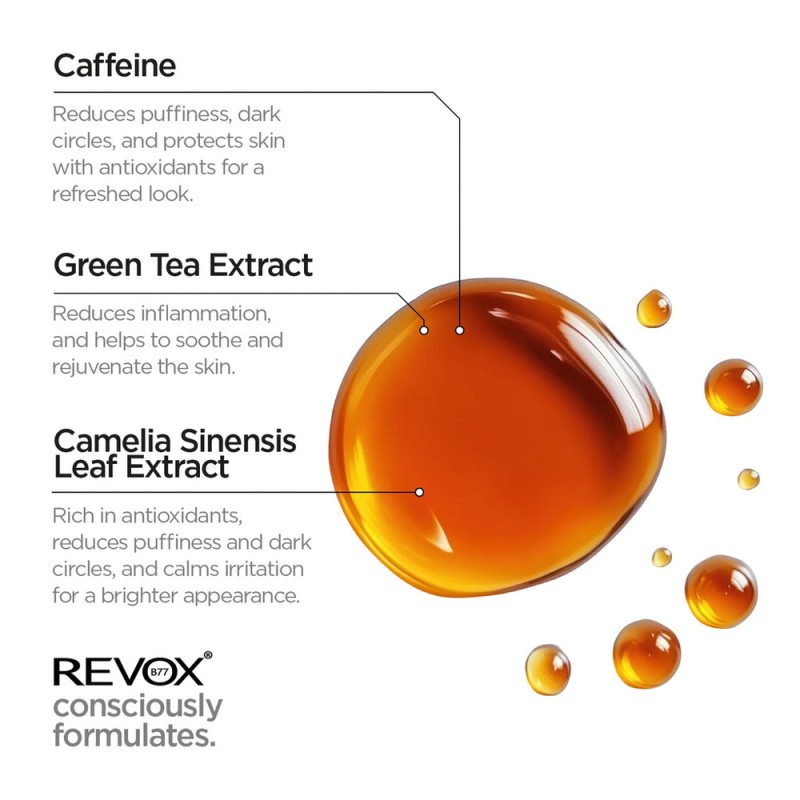 Revox Just Caffeine 5% Eye Contour Serum | Ορός Για Το Περίγραμμα Των Ματιών 30ml
