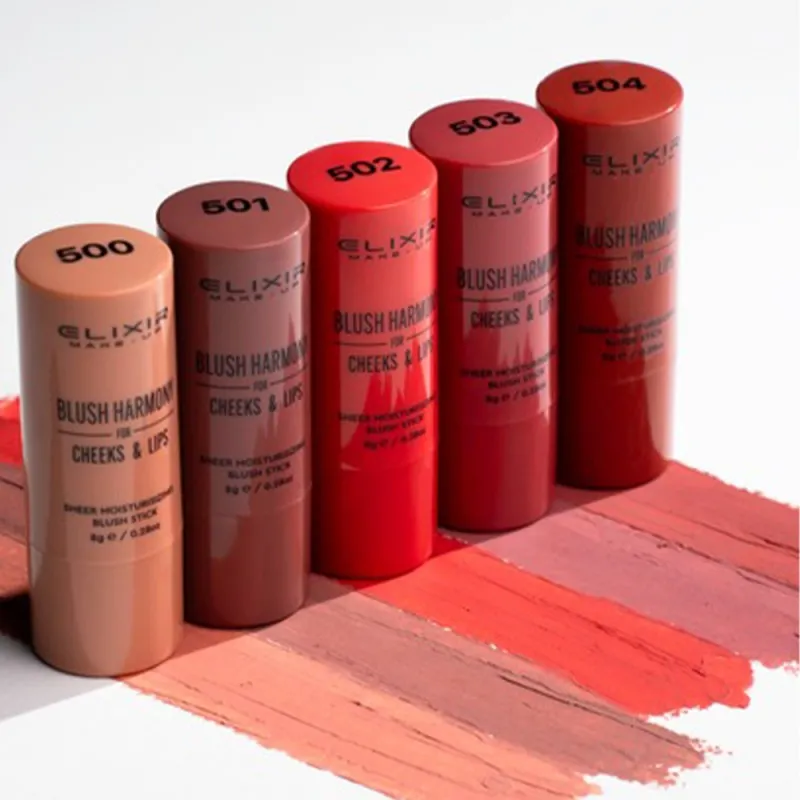 Elixir Blush Harmony Stick Blusher 2in1 (Για μάγουλα & Χείλη) – #501