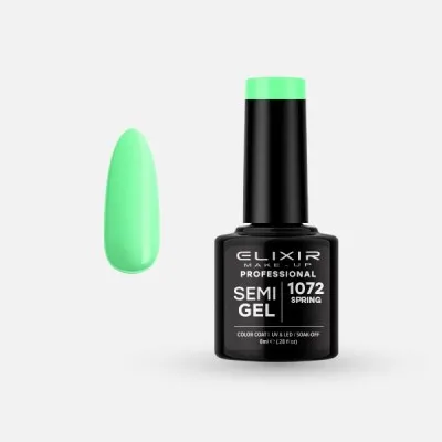 Elixir Semi Gel Ημιμόνιμο Βερνίκι 8ml – #1072 (SPRING)