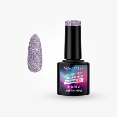 Elixir Semi Gel Ημιμόνιμο Βερνίκι 8ml – #1450 AGED ROSE PETALS