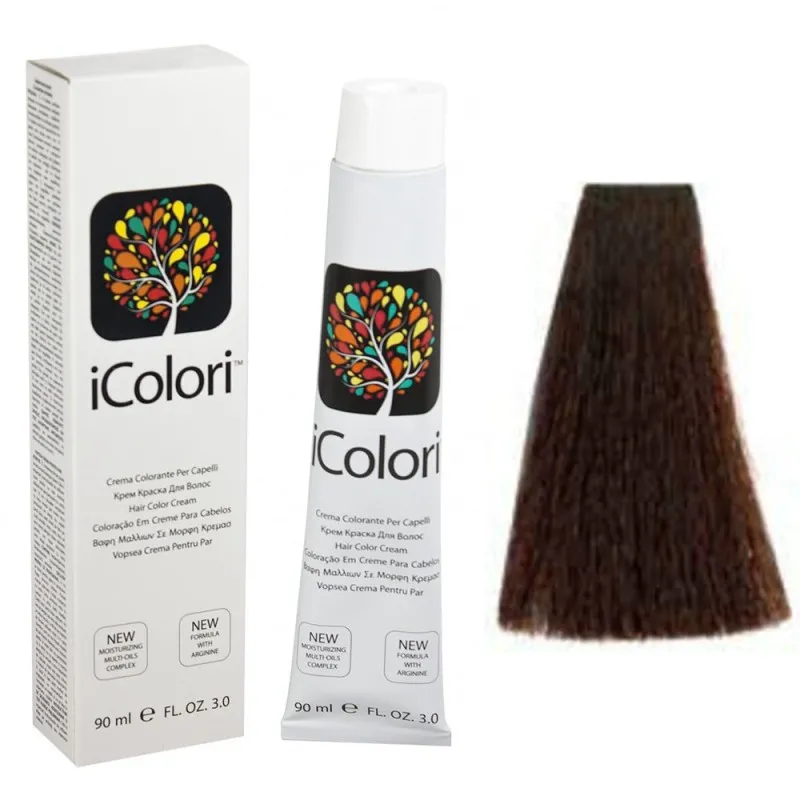 Kepro iColori Viola Βαφή Μαλλιών 90ml (ΚΑΣΤΑΝΟ ΠΟΛΥ ΣΚΟΥΡΟ ΙΡΙΖΕ) - No2.2