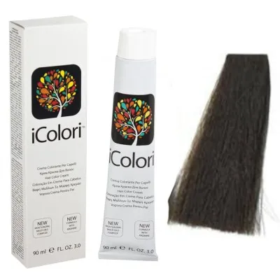 Kepro iColori Cenere Βαφή Μαλλιών 100ml (ΚΑΣΤΑΝΟ ΣΑΝΤΡΕ) - No4.1