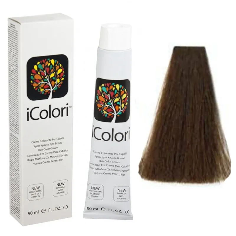 Kepro iColori Dorati Βαφή Μαλλιών 90ml (ΚΑΣΤΑΝΟ ΑΝΟΙΚΤΟ ΧΡΥΣΟ) - No5.3