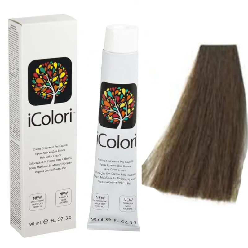 Kepro iColori Cenere Βαφή Μαλλιών 90ml (ΞΑΝΘΟ ΣΚΟΥΡΟ ΣΑΝΤΡΕ) - No6.1