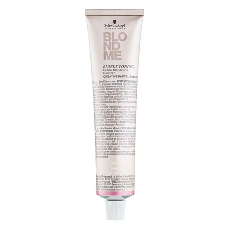 Schwarzkopf BlondMe Blonde Toning (ΡΕΦΛΕ) 60ml #Steel Blue (Παστέλ Ατσάλι)
