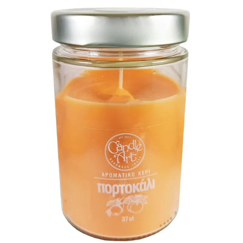 Candle Art Άρωματικό Κερί 72h 370ml #Πορτοκάλι