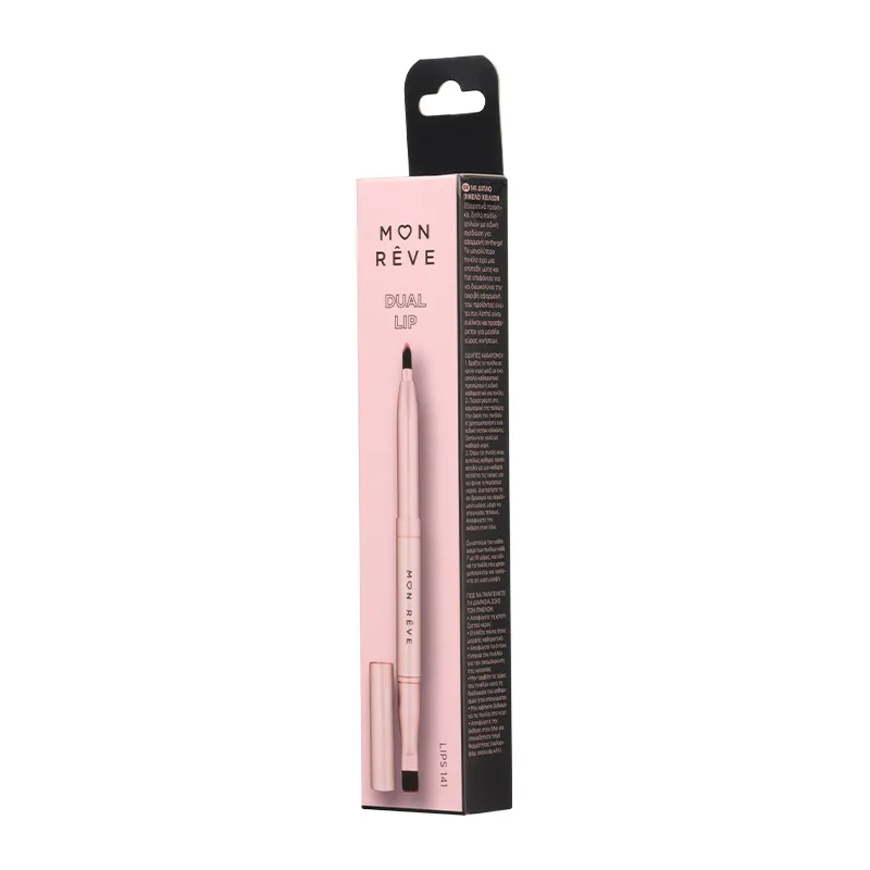 Mon Reve Dual Lip Brush - Διπλό Πινέλο Χειλιών για Τέλειο Περίγραμμα & Εφαρμογή #141