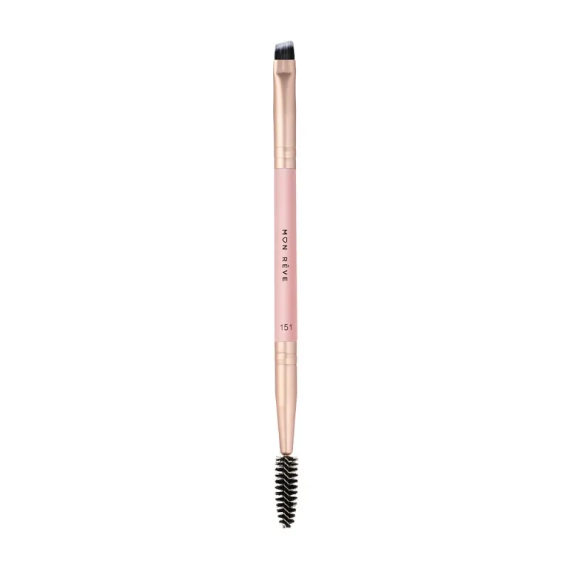 Mon Reve Eyebrow Brush - Διπλό Πινέλο Φρυδιών με Βουρτσάκι (Spoolie) #151