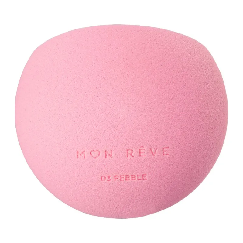 Mon Reve Makeup Sponge - Πολυμορφικό Σφουγγαράκι Μακιγιάζ με Κοφτή Άκρη – #03 Slanted Pebble