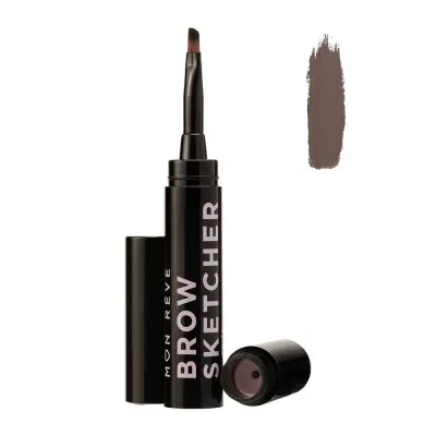 Mon Reve Brow Sketcher - Μακράς Διάρκειας Αδιάβροχο Τζελ Φρυδιών 1.6gr #02 Dark Blond