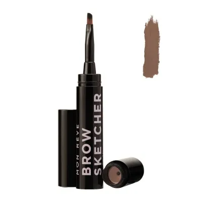 Mon Reve Brow Sketcher - Μακράς Διάρκειας Αδιάβροχο Τζελ Φρυδιών 1.6gr #03 Light Brown