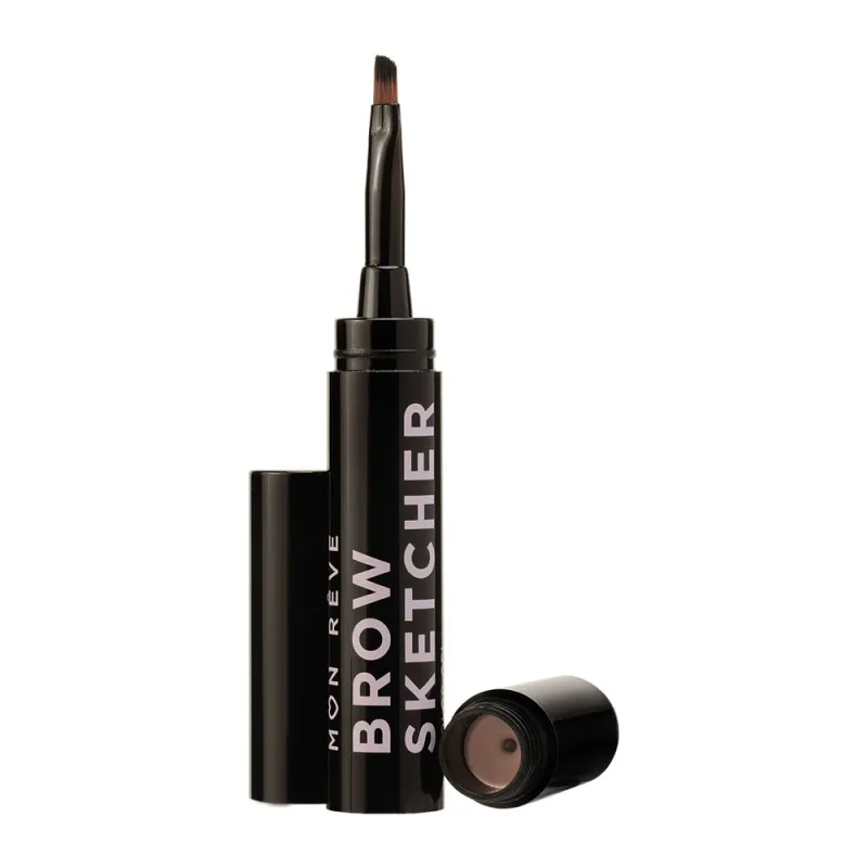 Mon Reve Brow Sketcher - Μακράς Διάρκειας Αδιάβροχο Τζελ Φρυδιών 1.6gr #03 Light Brown