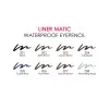 Golden Rose Liner Matic Waterproof Eye Pencil - Αδιάβροχο Μηχανικό Μολύβι Ματιών – #201 BLACK