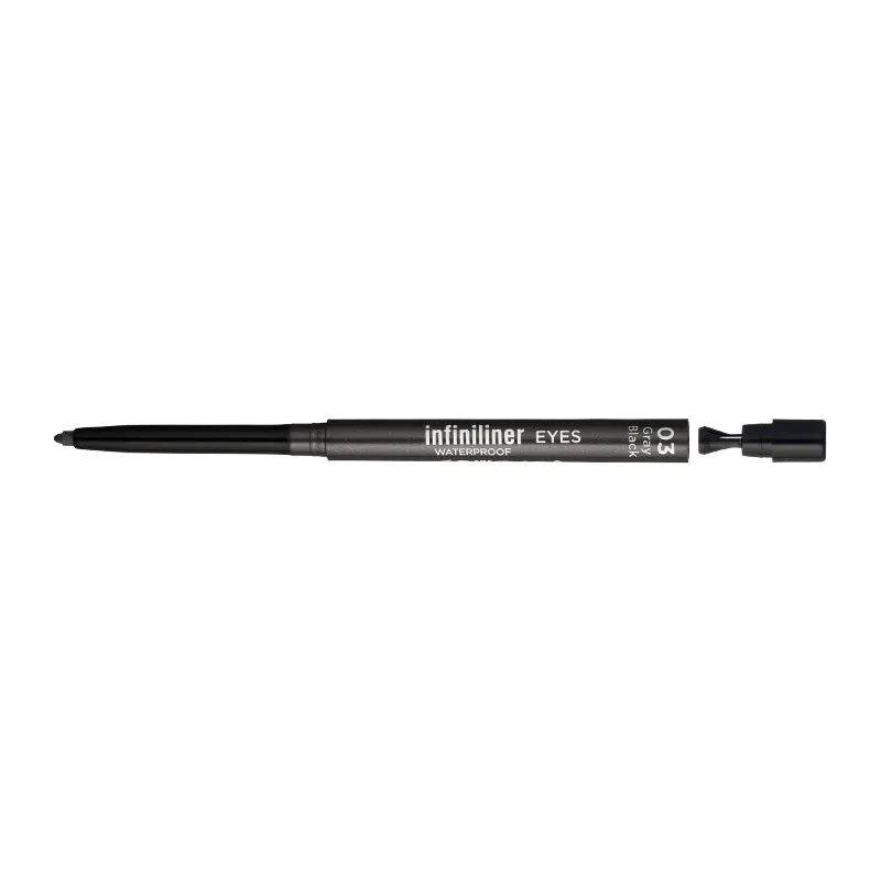 Mon Reve Infiniliner Eye Gel Pencil - Αδιάβροχο Μηχανικό Μολύβι Ματιών Μακράς Διάρκειας 1.2gr – #03 Gray Black