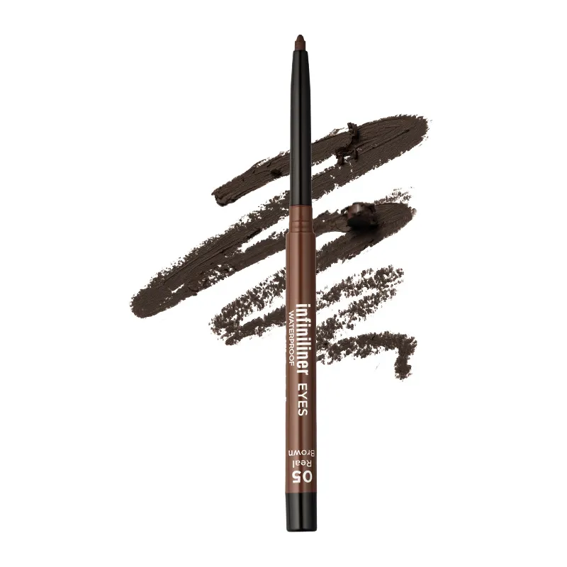 Mon Reve Infiniliner Eye Gel Pencil - Αδιάβροχο Μηχανικό Μολύβι Ματιών Μακράς Διάρκειας 1.2gr – #05 Real Brown