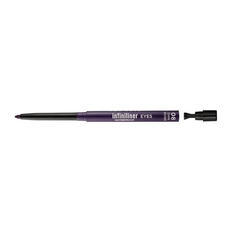 Mon Reve Infiniliner Eye Gel Pencil - Αδιάβροχο Μηχανικό Μολύβι Ματιών Μακράς Διάρκειας 1.2gr – #08 Dark Violet