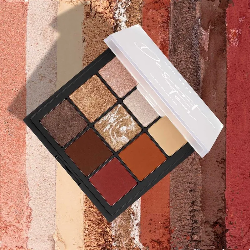 Mon Reve Happy Palettes - Παλέτα Σκιών 9 Αποχρώσεων 15gr #07 Desert Tea