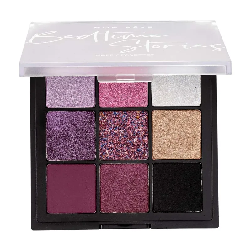 Mon Reve Happy Palettes - Παλέτα Σκιών 9 Αποχρώσεων 15gr #08 Bedtime Stories