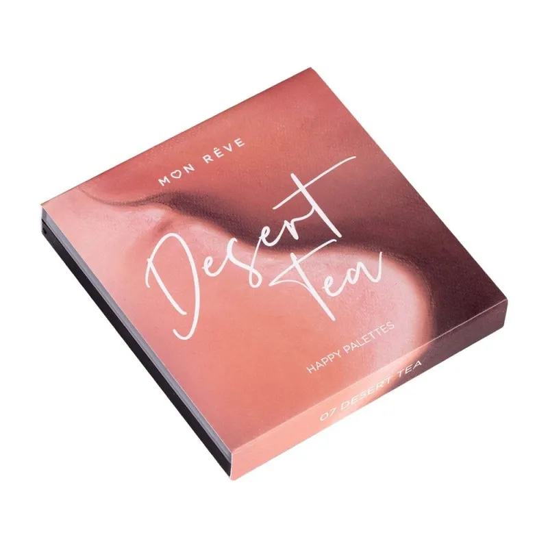 Mon Reve Happy Palettes - Παλέτα Σκιών 9 Αποχρώσεων 15gr #07 Desert Tea
