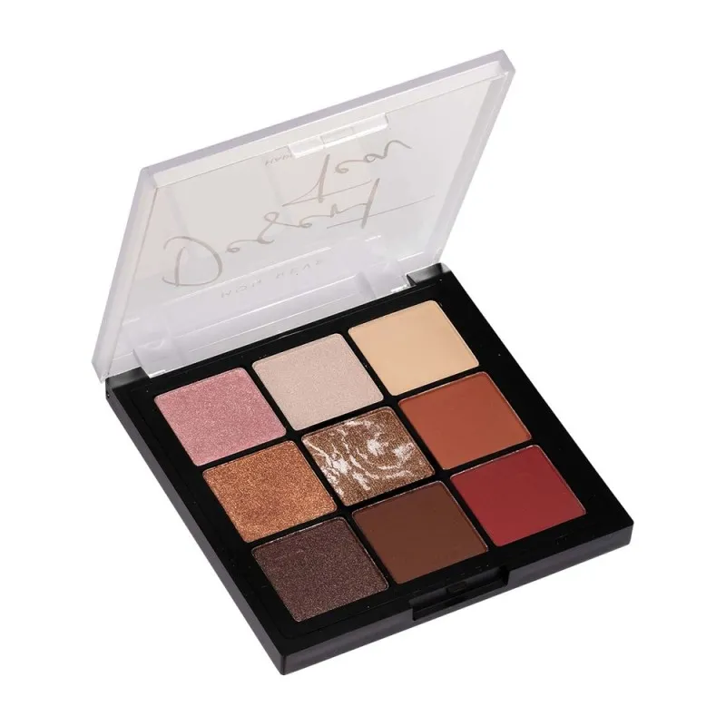 Mon Reve Happy Palettes - Παλέτα Σκιών 9 Αποχρώσεων 15gr #07 Desert Tea