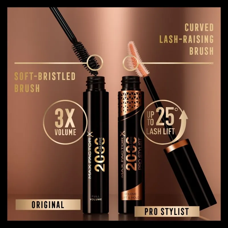 Max Factor Mascara 2000 Calorie Pro Stylist 9ml - Black