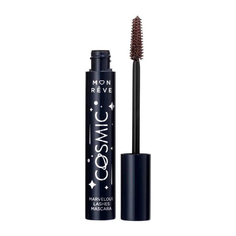 Mon Reve Cosmic Mascara - Μάσκαρα για Πολυδιάστατο Όγκο & Μήκος 12ml #02 Real Brown