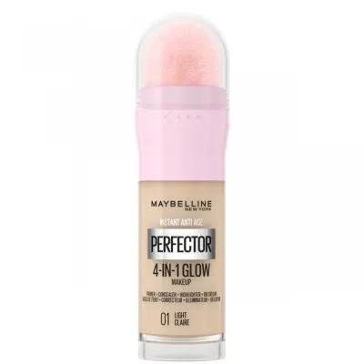 Maybelline Instant Anti Age Perfector 4-in-1 Glow Makeup 20ml – #1.0 (Light)