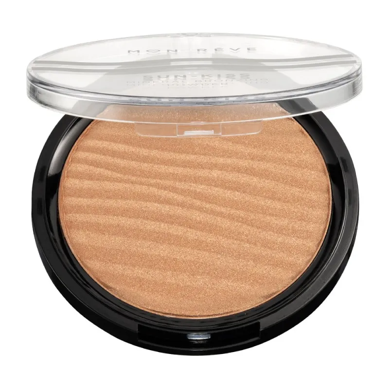 Mon Reve Sun-Kiss Shimmer - Μεταξένια Bronzing Πούδρα 18gr – #01 